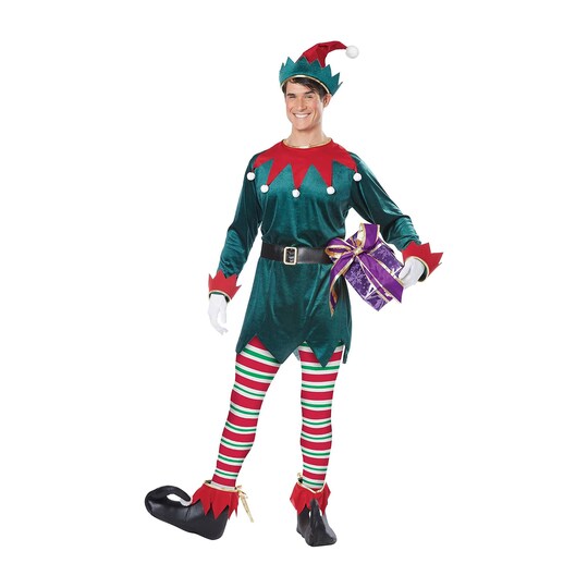 Christmas Elf Adult Costume, Color: Multicolor, Count: 1, Size: Large/X-Large | Michaels Christmas Elf Adult Costume, Color: Multicolor, Count: 1, Size: Large/X-Large | Michaels